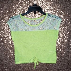 Justice Crop Top Sweater